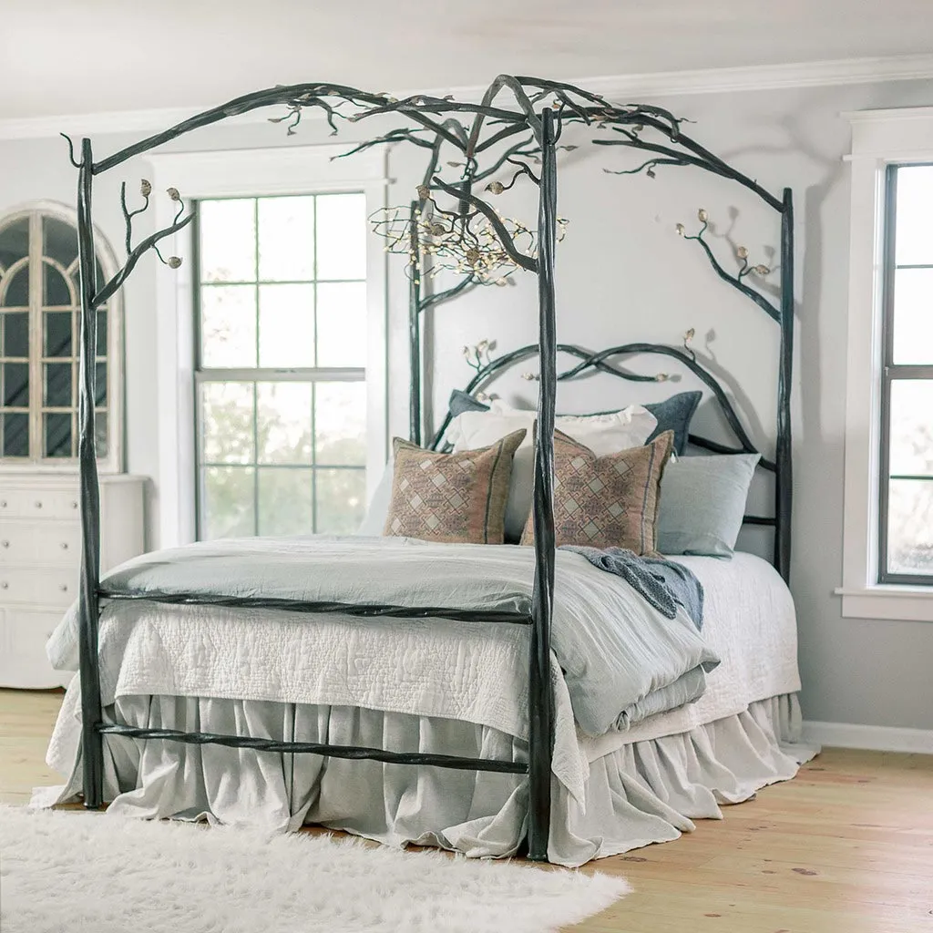 Canopy Bed King Size (Enchanted Forest)