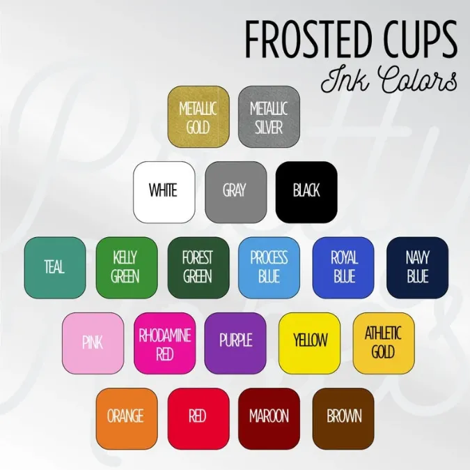 Can't Mask Our Love Wedding Frosted Cups (11)