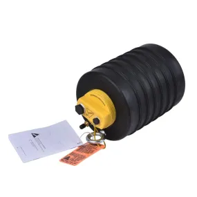 Cherne 8" Muni Ball Plug, 3" Bypass