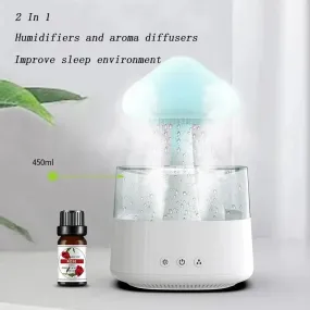 Cloud Raindrop Serenity Humidifier & Aromatherapy Machine