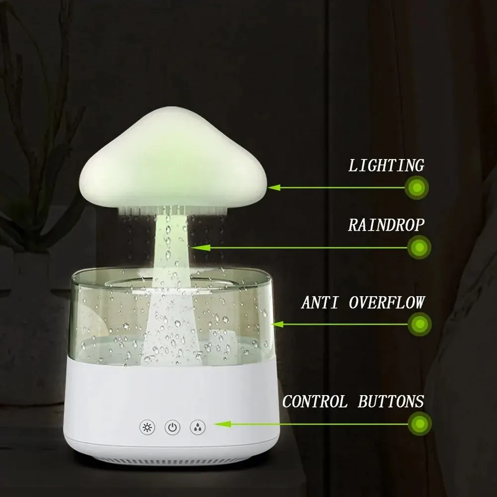 Cloud Raindrop Serenity Humidifier & Aromatherapy Machine