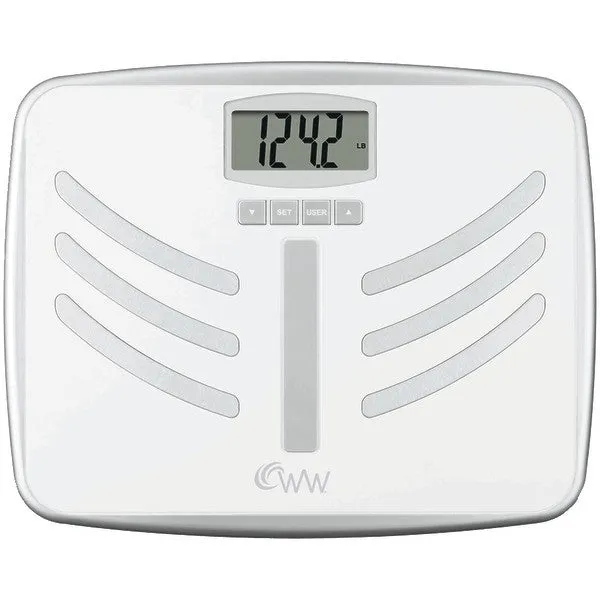 CONAIR WW66NPDQ Wide-Platform Weight Watchers(R) Body Analysis Scale
