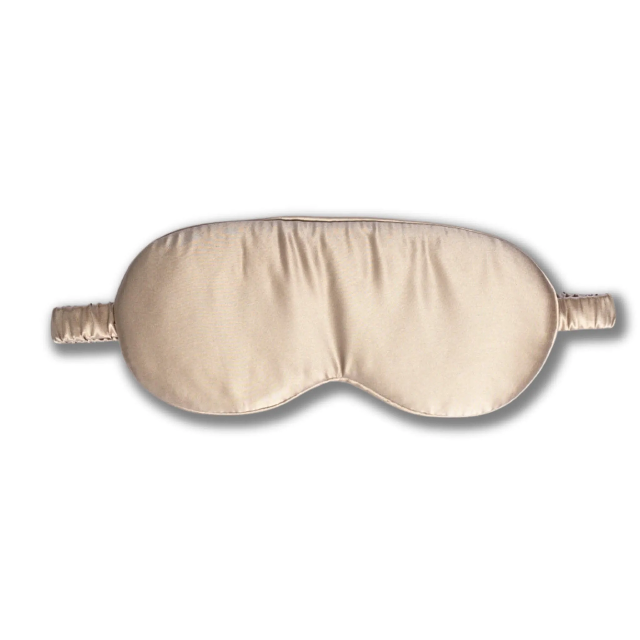 Contoured Eye Silk Sleep Mask - French Champagne