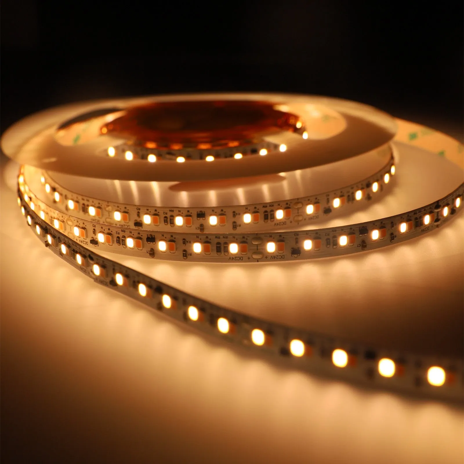 CRI-MAX™ CRI 95  Dim to Warm LED Flexible Strip 1800K-3000K - Human Centric Lighting - 5m/Reel
