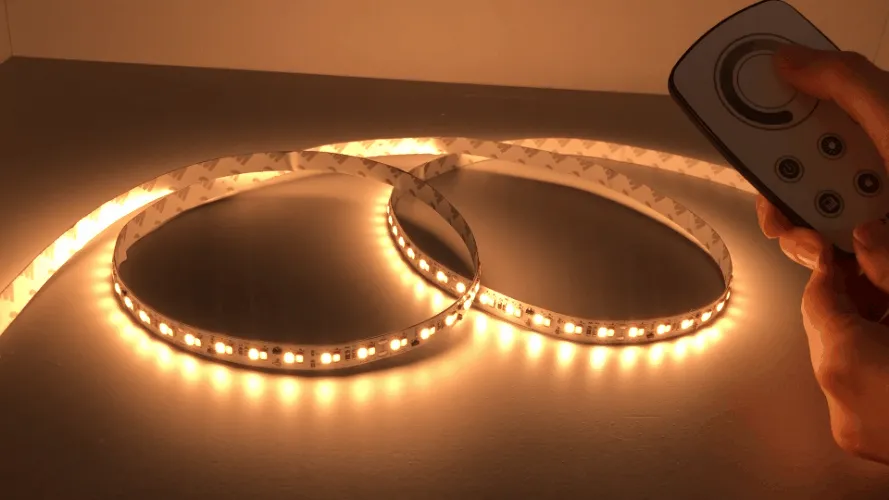 CRI-MAX™ CRI 95  Dim to Warm LED Flexible Strip 1800K-3000K - Human Centric Lighting - 5m/Reel