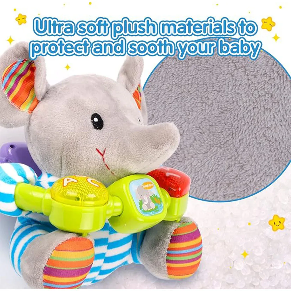 CUTE MUSICAL PLUSH ELEPHANT FOR KIDS