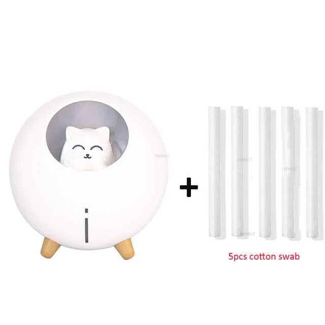 Cute Planet Cat Air Humidifier