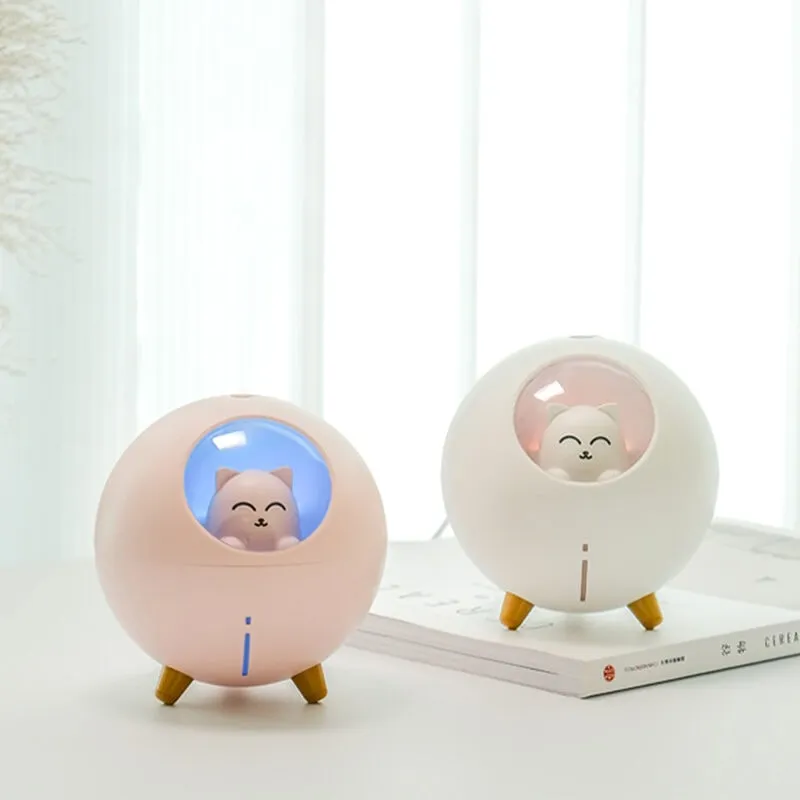 Cute Planet Cat Air Humidifier