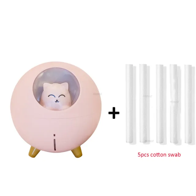 Cute Planet Cat Air Humidifier
