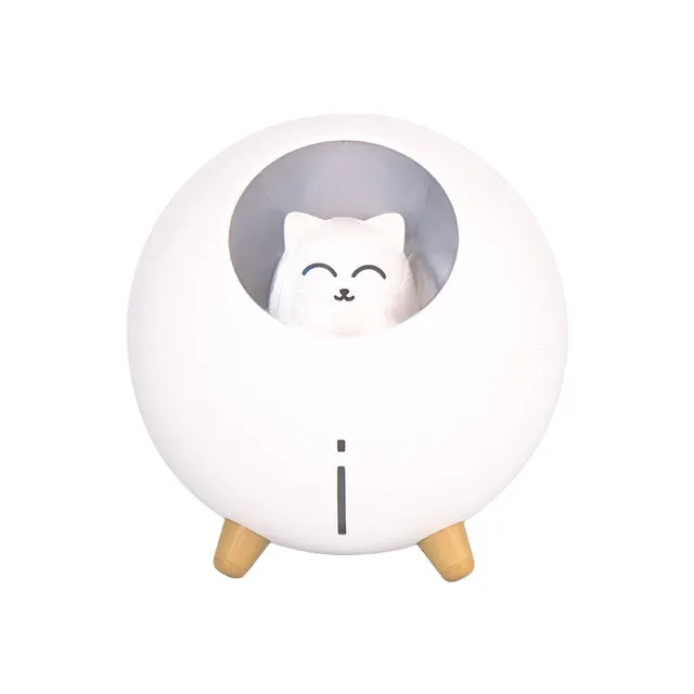 Cute Planet Cat Air Humidifier
