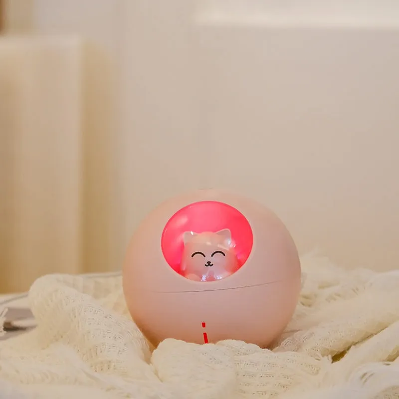 Cute Planet Cat Air Humidifier
