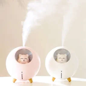 Cute Planet Cat Air Humidifier