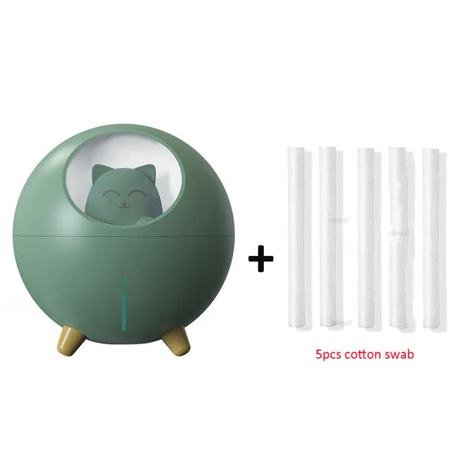 Cute Planet Cat Air Humidifier