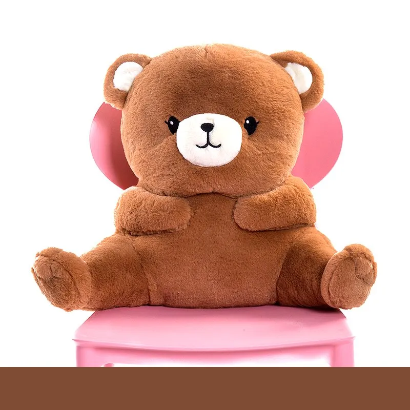 Cute Plush Husky Chair Backrest