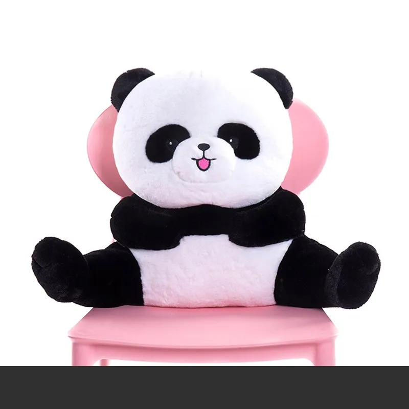 Cute Plush Husky Chair Backrest