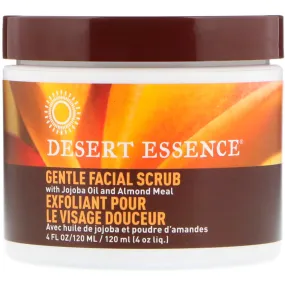 Desert Essence, Gentle Stimulating Facial Scrub, 4 Oz