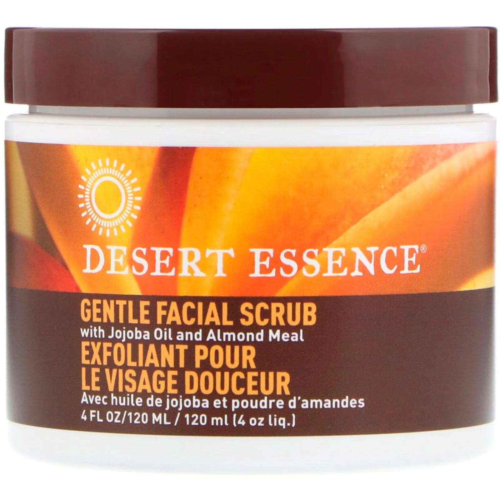 Desert Essence, Gentle Stimulating Facial Scrub, 4 Oz