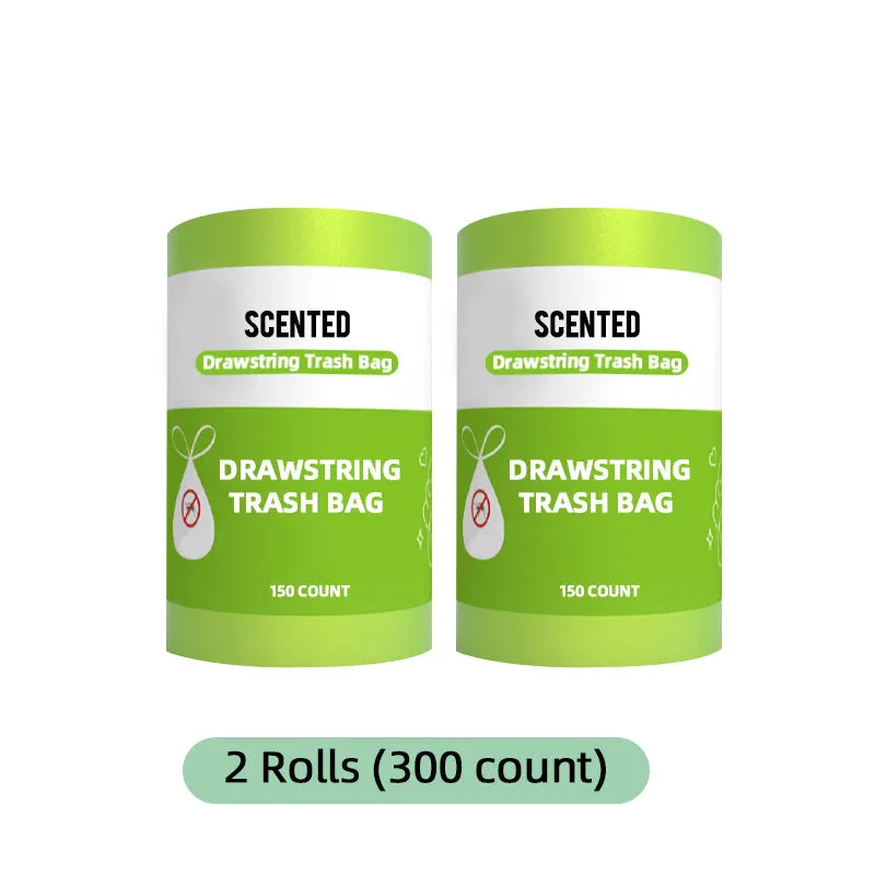Dewormed Wormwood Scent Drawstring Trash Bag