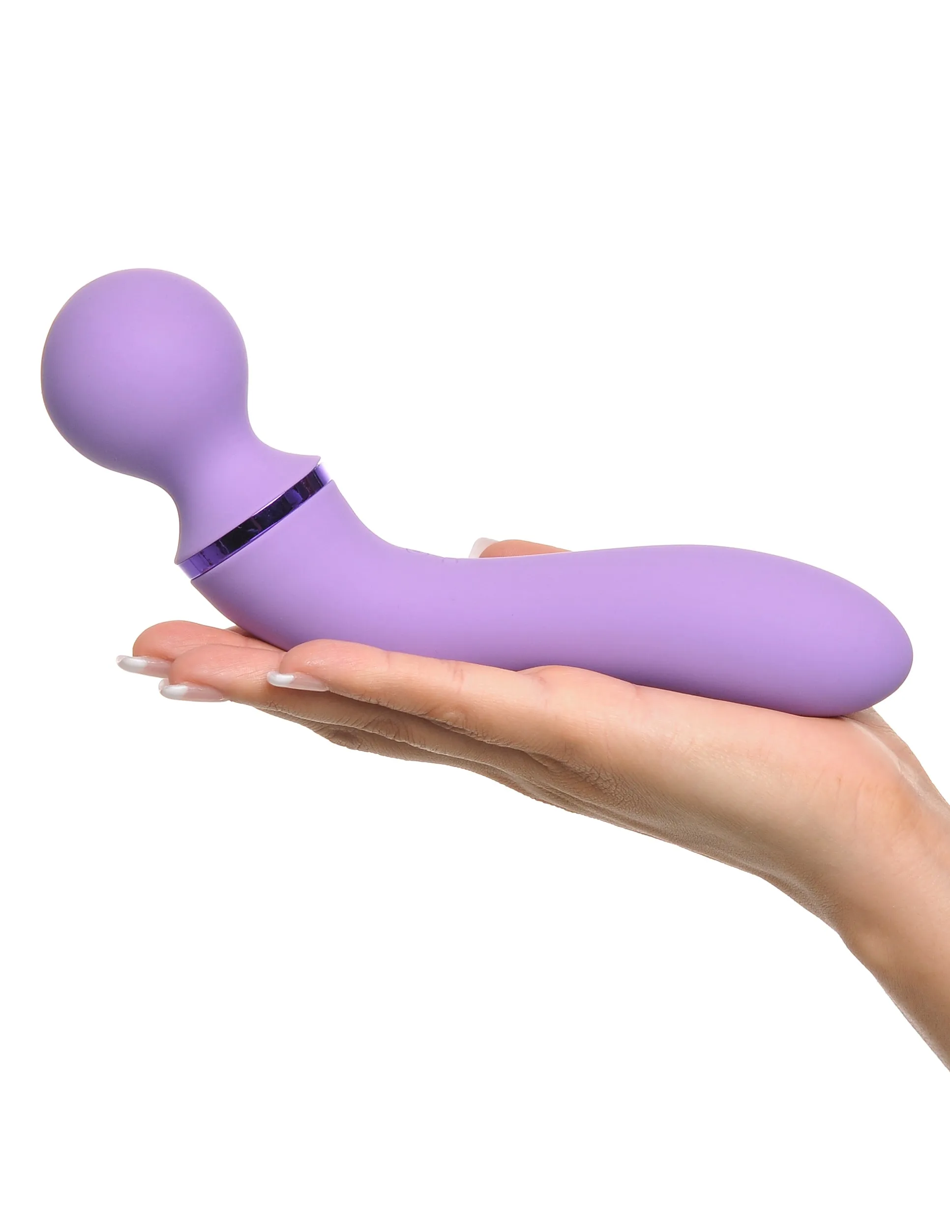 Double Delight: Duo Wand Massager for Fun Vibrations and Happy Smiles!