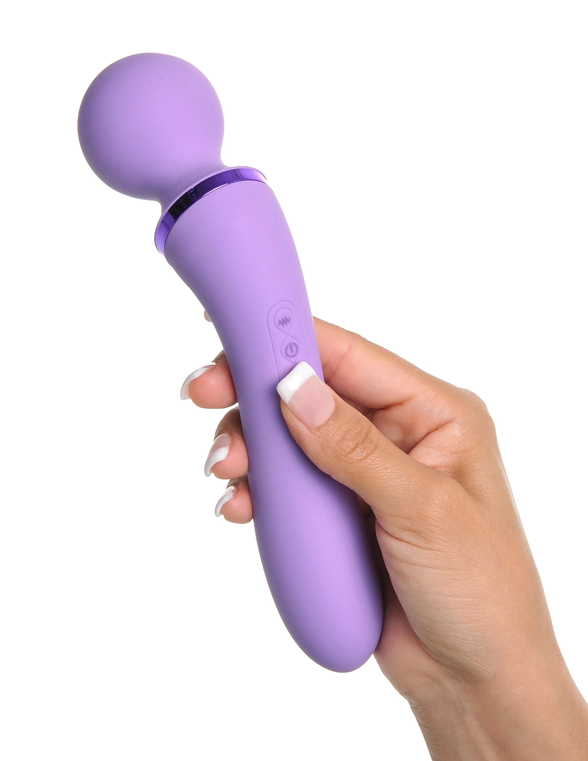 Double Delight: Duo Wand Massager for Fun Vibrations and Happy Smiles!