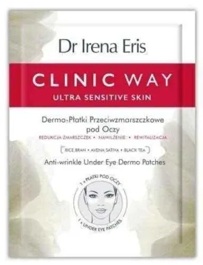 Dr Irena Eris CLINIC WAY Dermo-anti-wrinkle eye pads x 1 piece