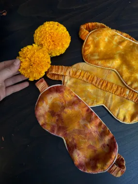Eco-Print Silk Eye-Mask
