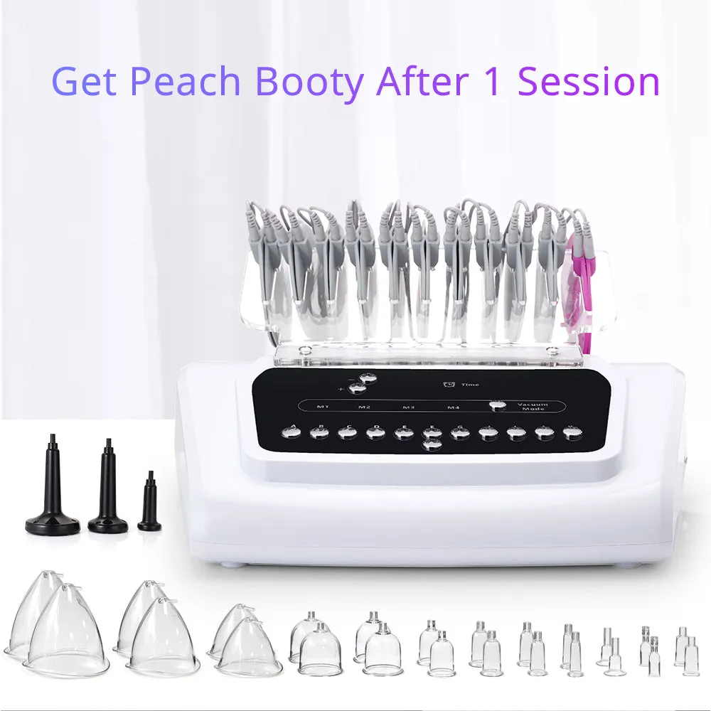 EMS Bio Microcurrent  Vacuum Cupping Therapy Muscle Building Butt Lifting Machine