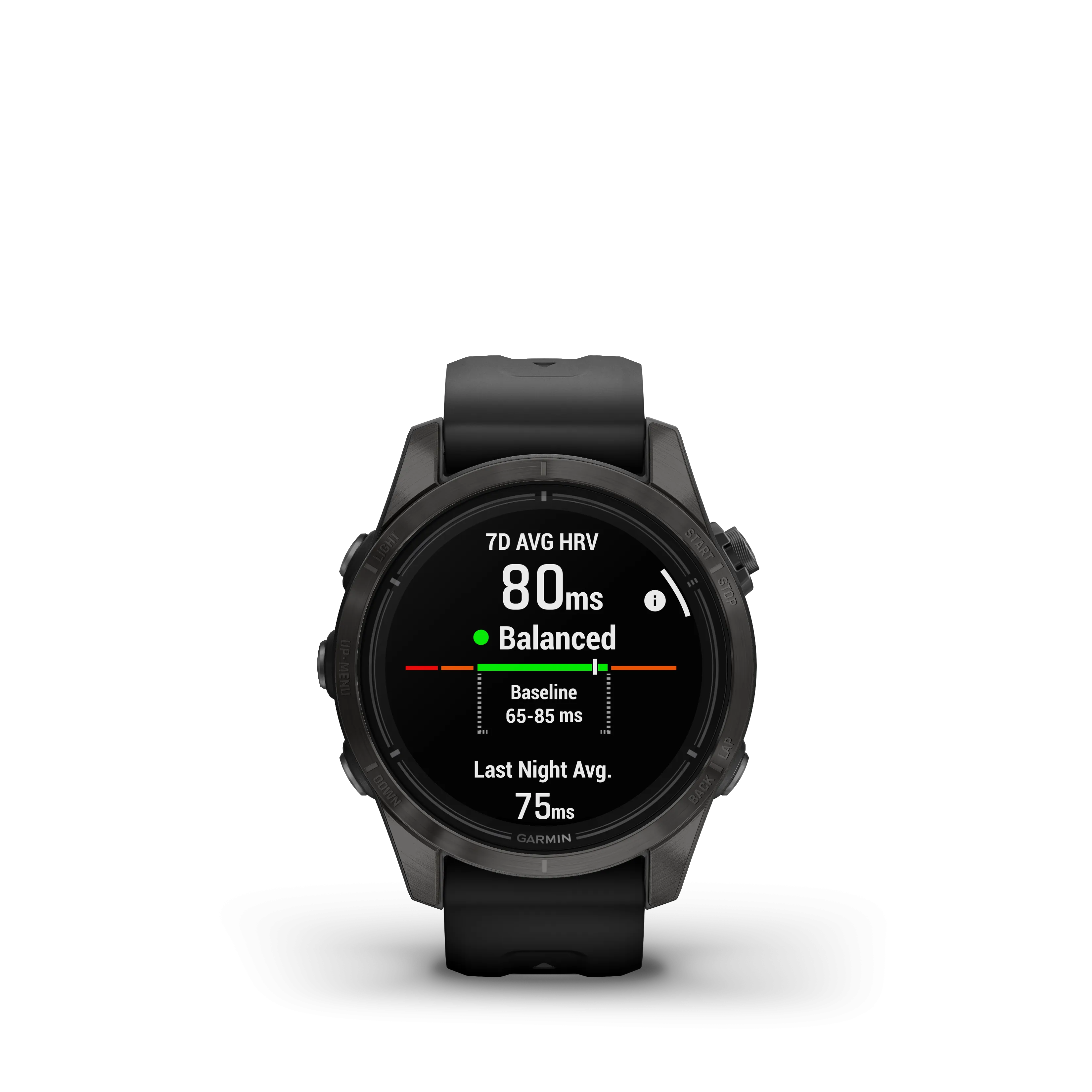 Epix Pro (Gen 2), Sapphire Edition, 42mm - Carbon Grey DLC Titanium with Black Band - 010-02802-15