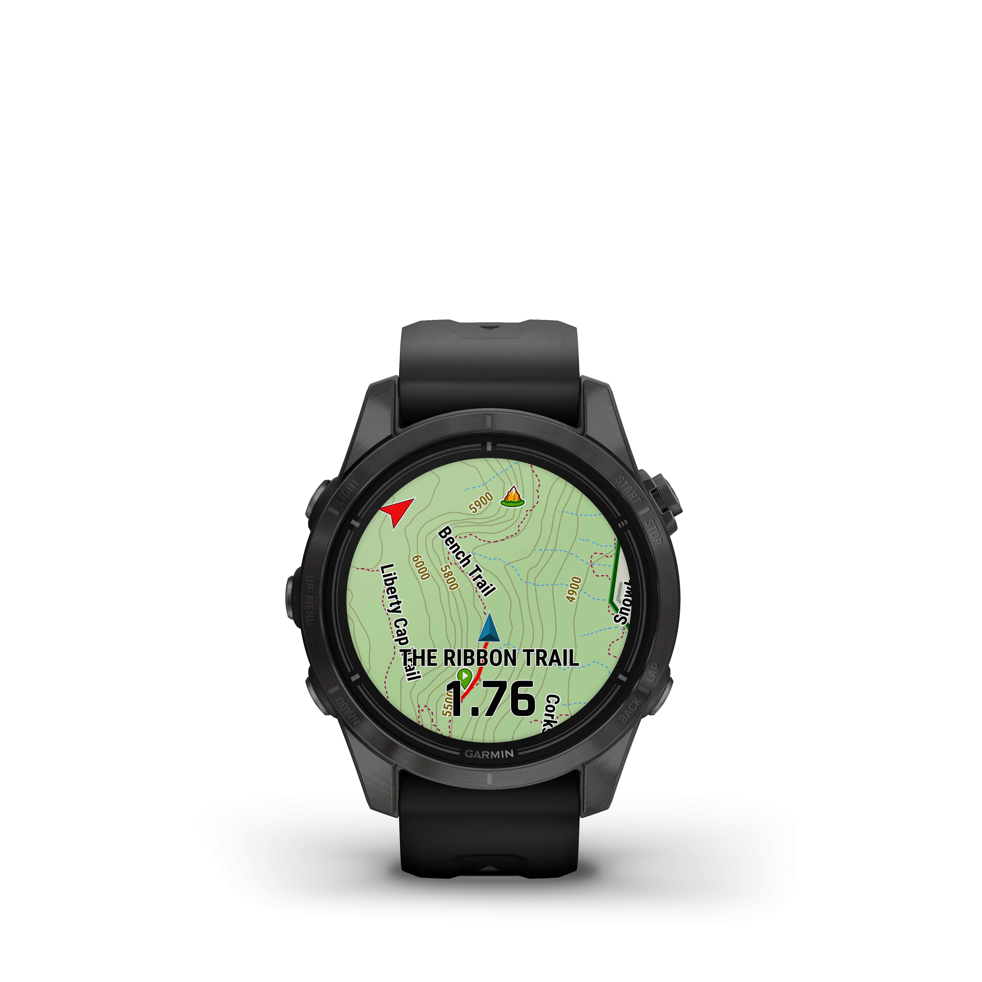 Epix Pro (Gen 2), Sapphire Edition, 42mm - Carbon Grey DLC Titanium with Black Band - 010-02802-15