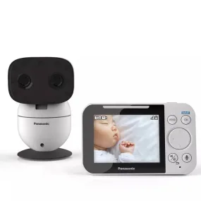 Extra Long Range Video Baby Monitor 3.5" - KX-HN4001W