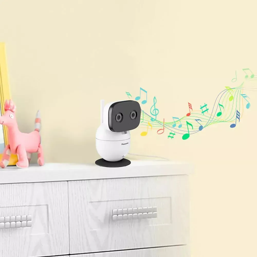 Extra Long Range Video Baby Monitor 3.5" - KX-HN4001W