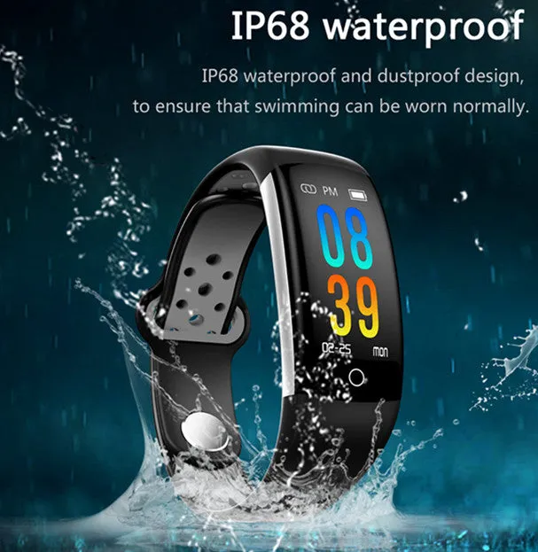 Fitness Smart Band Monitor Blood Pressure Smart Bracelet Blood Oxygen Sleep Monitor Call Reminder