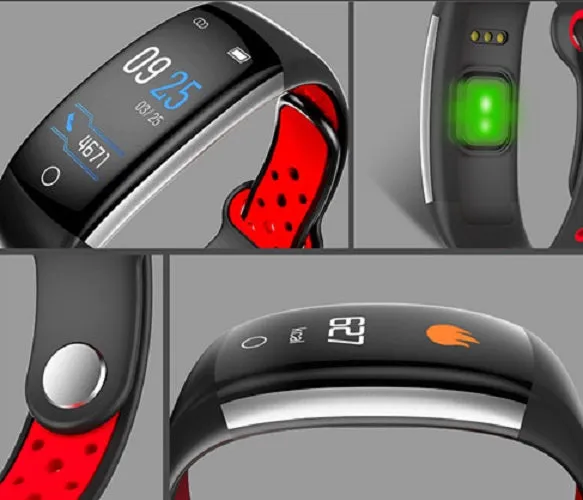 Fitness Smart Band Monitor Blood Pressure Smart Bracelet Blood Oxygen Sleep Monitor Call Reminder