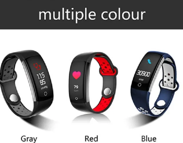 Fitness Smart Band Monitor Blood Pressure Smart Bracelet Blood Oxygen Sleep Monitor Call Reminder