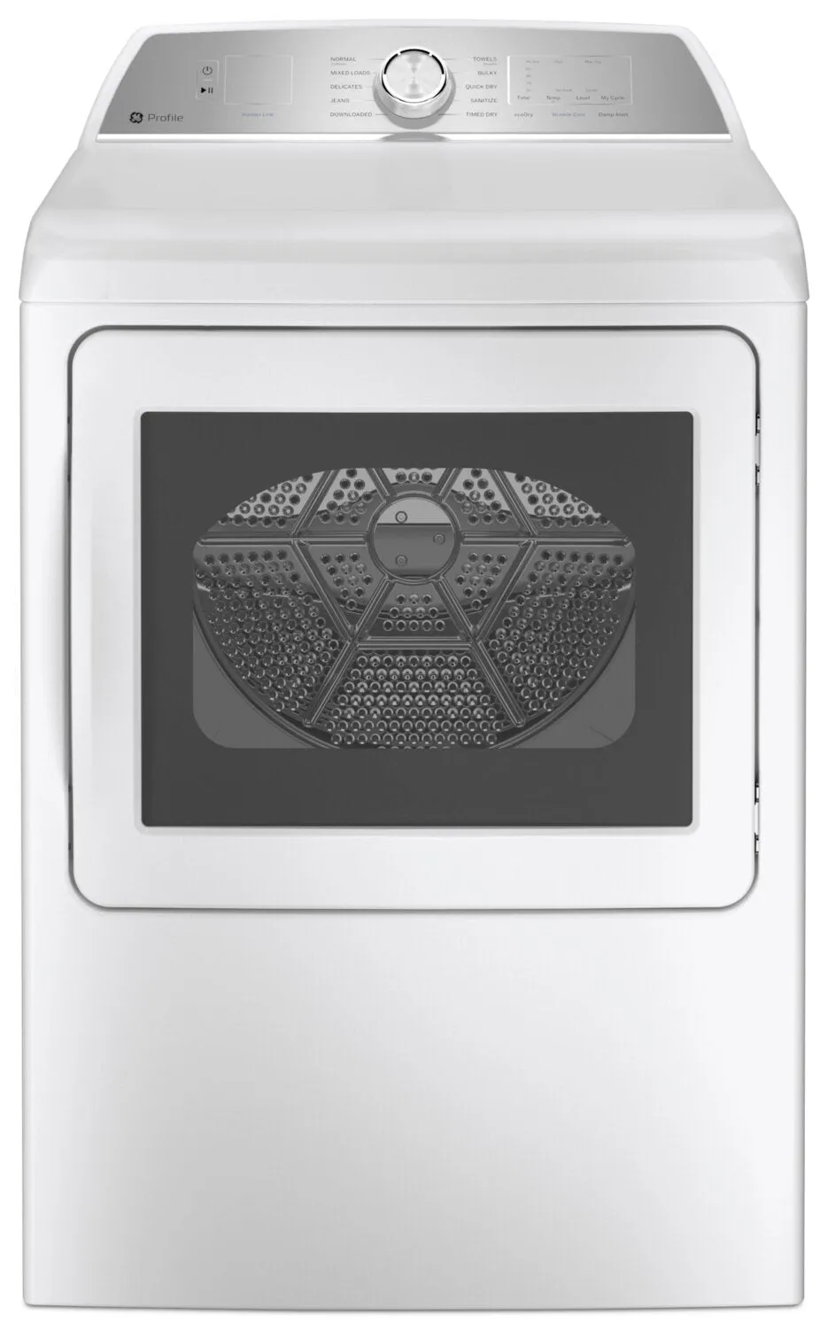 GE Profile 5.8 Cu. Ft. Top-Load Washer and 7.4 Cu. Ft. Electric Dryer -PTW600BSRWS/PTD60EBMRWS