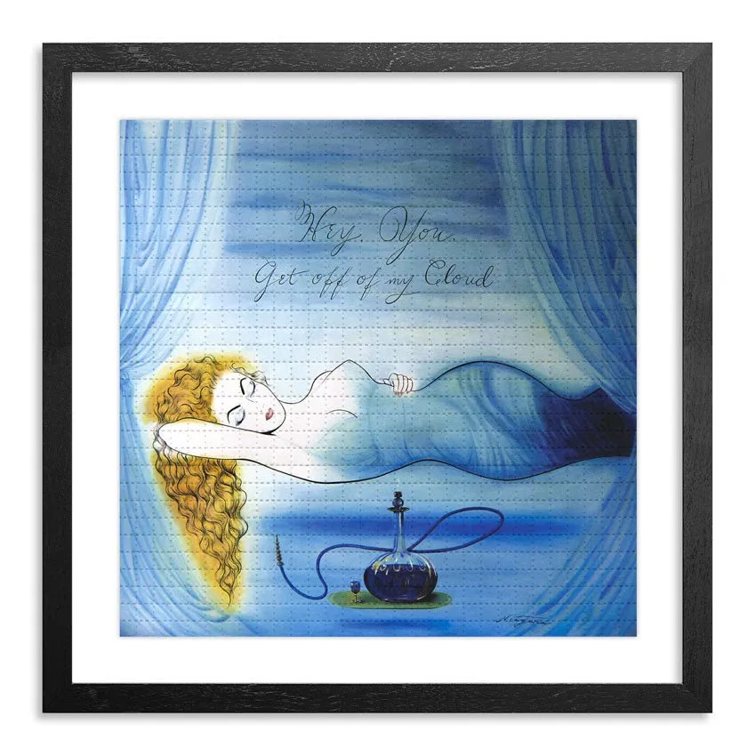 Get Off My Cloud Blotter Paper Archival Print by Niagara