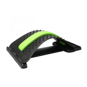 green Back Massager Stretcher Equipment Massage Tools Massageador Magic Stretch Fitness Lumbar Support Relaxation Spine Pain Relief