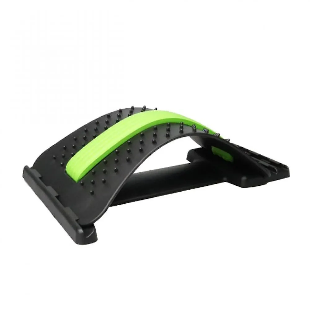 green Back Massager Stretcher Equipment Massage Tools Massageador Magic Stretch Fitness Lumbar Support Relaxation Spine Pain Relief