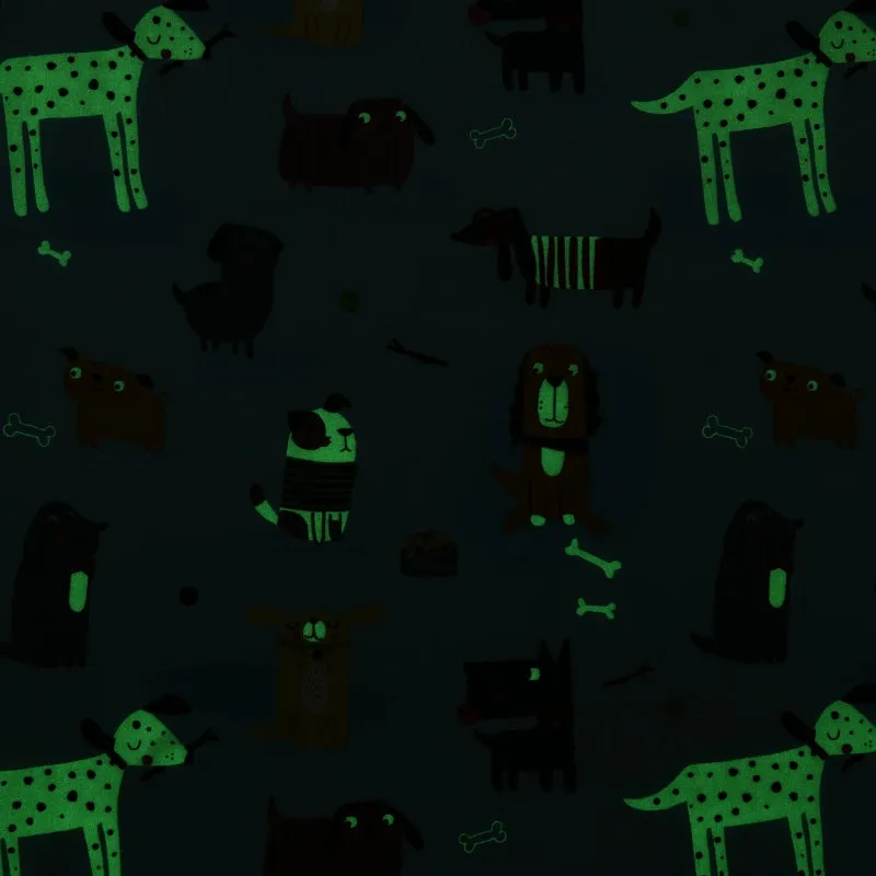 Happy Kids Woof Glow in the Dark Quilt Cover Set