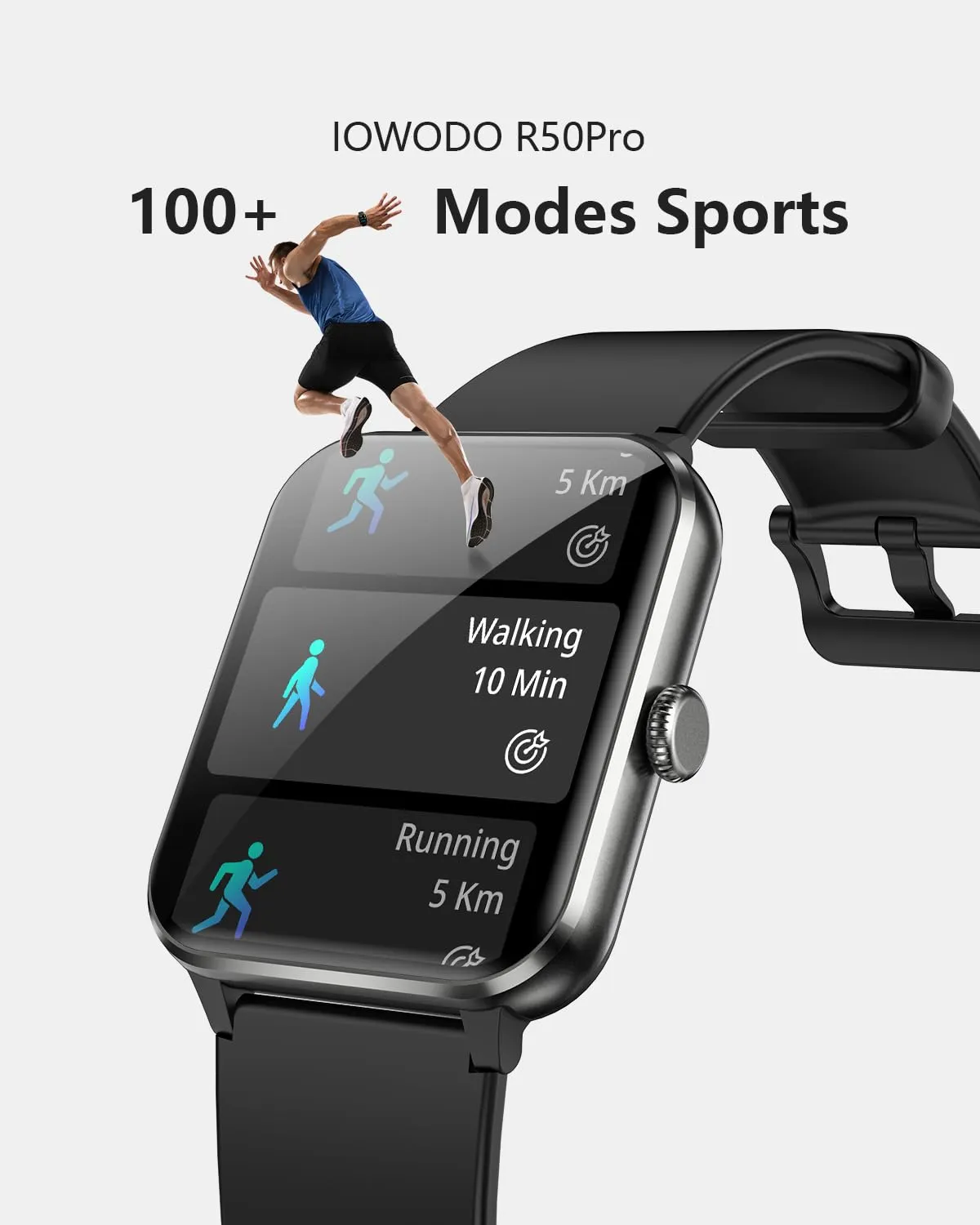 HD Fitness Smartwatch with Call Function