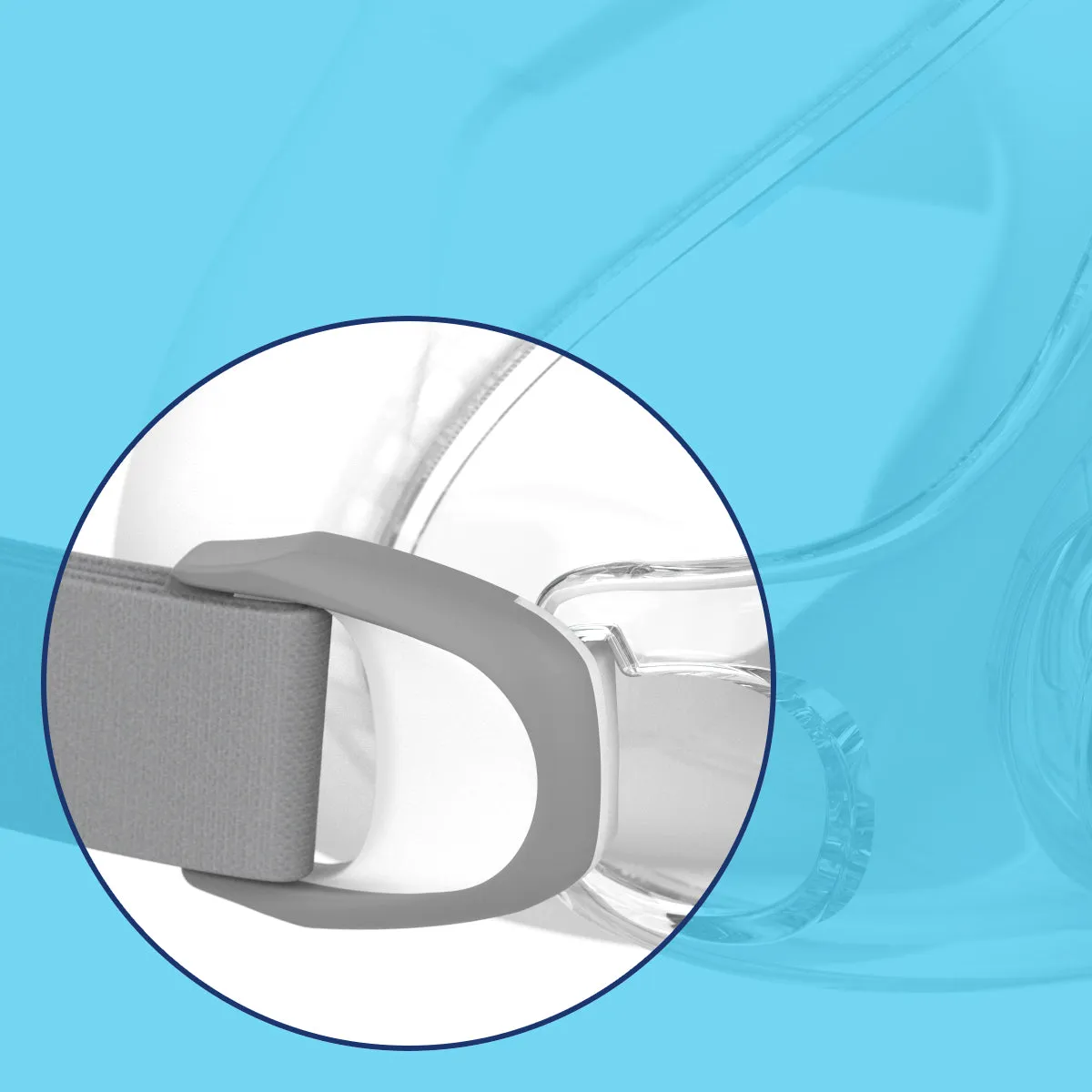 Headgear Clips & Buckle for F&P Vitera CPAP/BiPAP Masks