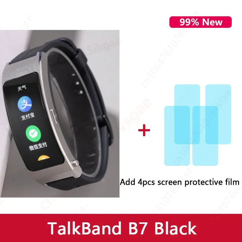 Huawei TalkBand B7 smart Bluetooth headset heart rate blood oxygen health monitoring running sports watch men and women