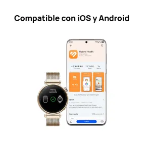 HUAWEI Watch GT4 41mm Smartwatch, 7-Day Battery Life, Pulse Wave Arrhythmia Analysis, Female Health Management 3.0, 24/7 Health Monitoring, Compatible with Android & iOS, Milanese