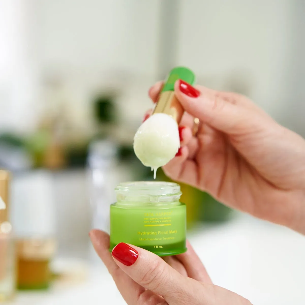 Hydrating Floral Mask