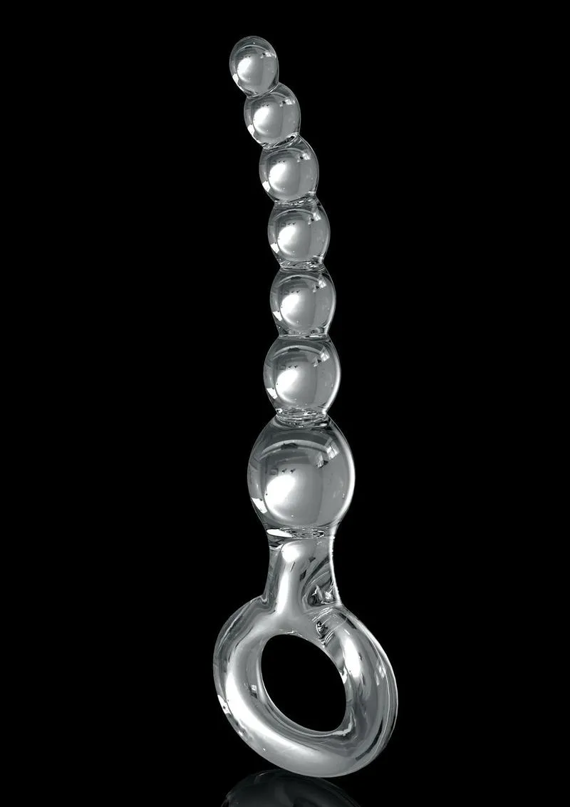 Icicles No 67 Beaded Glass Anal Probe