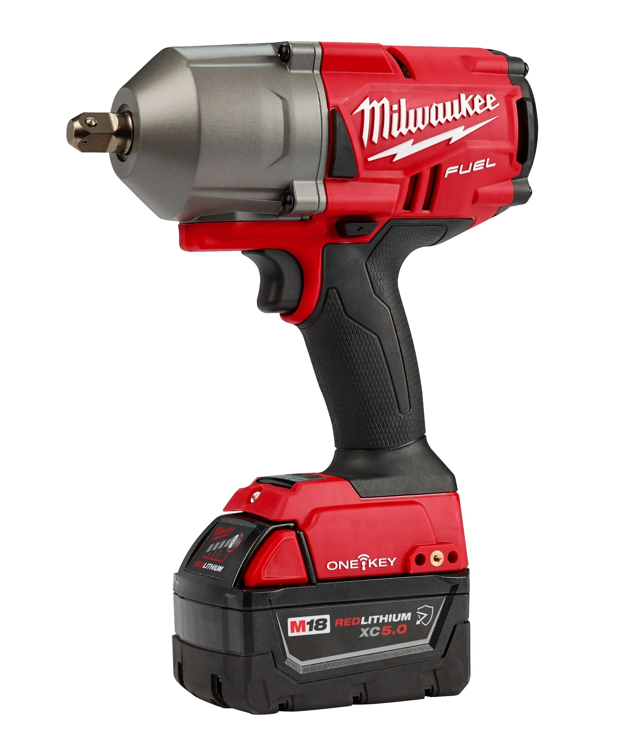 Impact Wrench - Milwaukee M18 FUEL™ w/ ONE-KEY™ High Torque Impact Wrench 1/2" Pin Detent Kit, 2862-22