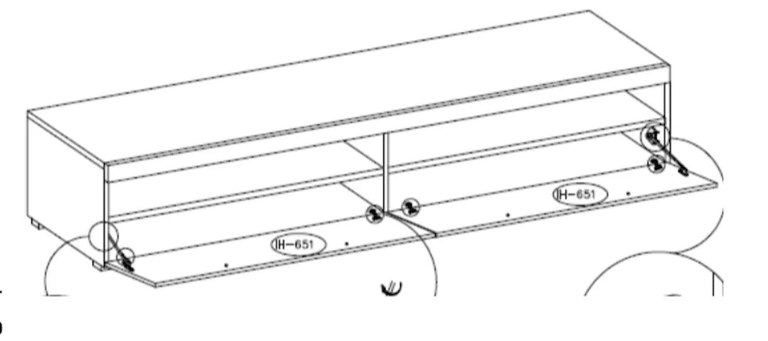 India 41 TV Cabinet 140cm