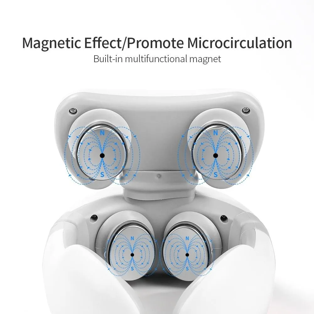 Intelligent Neck Massager with Remote Control - 4D Massager for Neck Pain