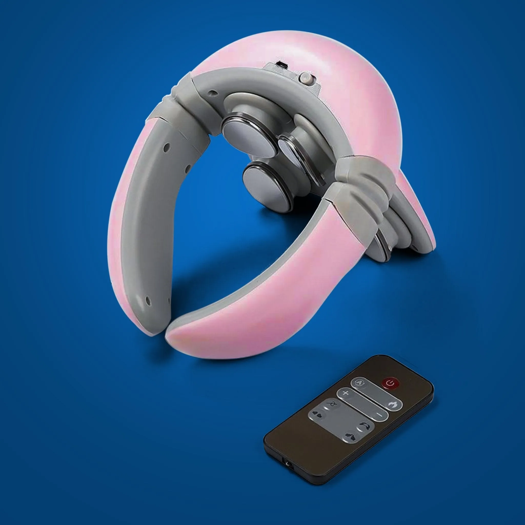 Intelligent Neck Massager with Remote Control - 4D Massager for Neck Pain