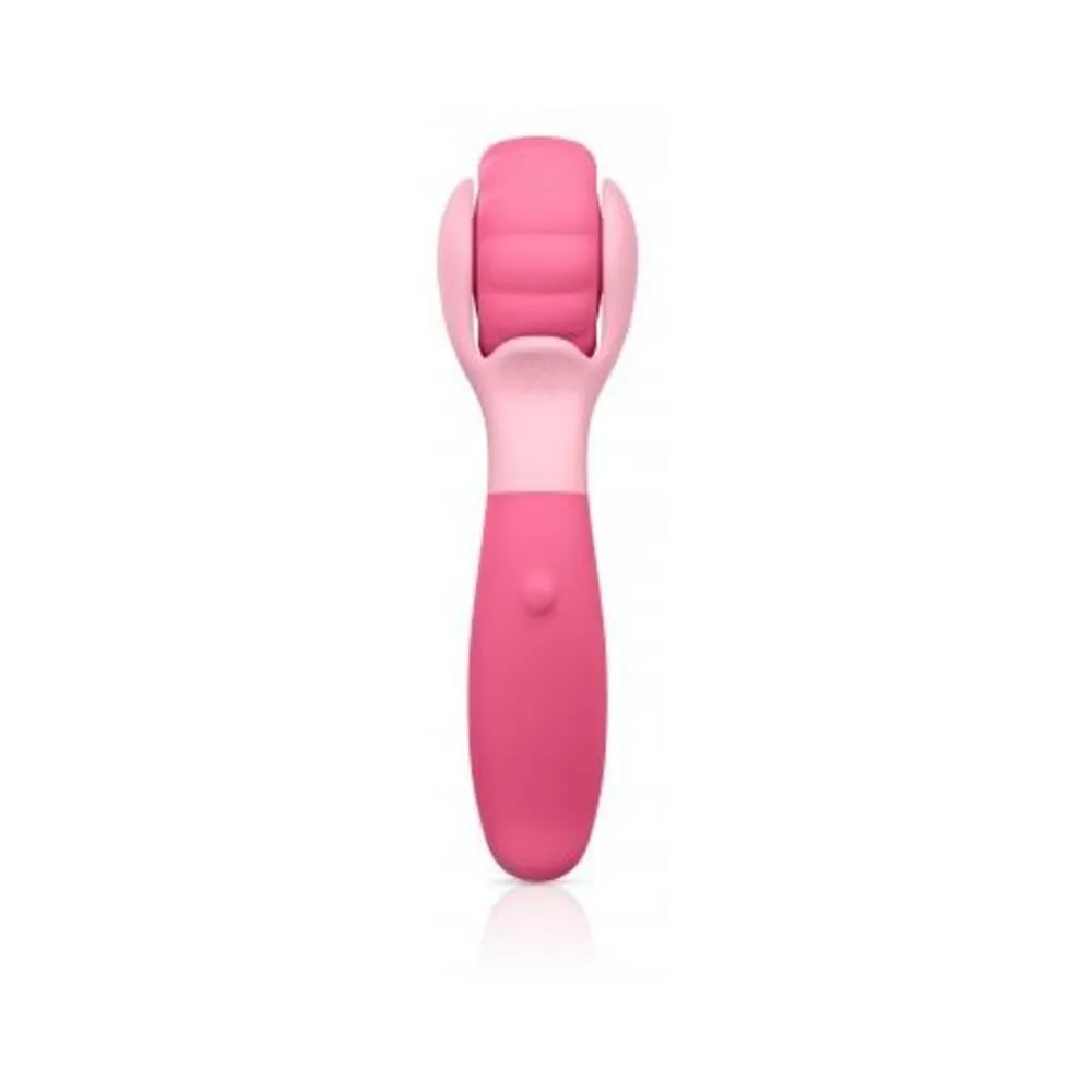 Jimmy Jane Evoke Sol-o Vibrating Massage Wheel Pink
